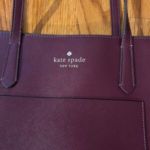 Kate Spade Deep Purple Tote Bag